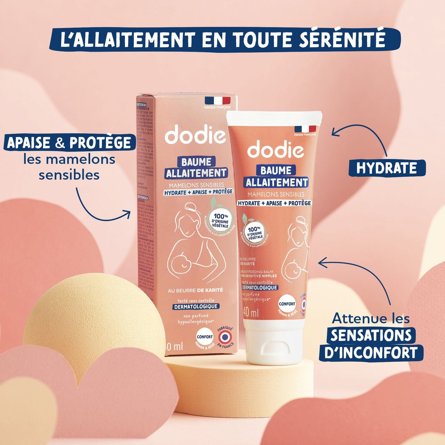 Dodie Baume allaitement 40ml