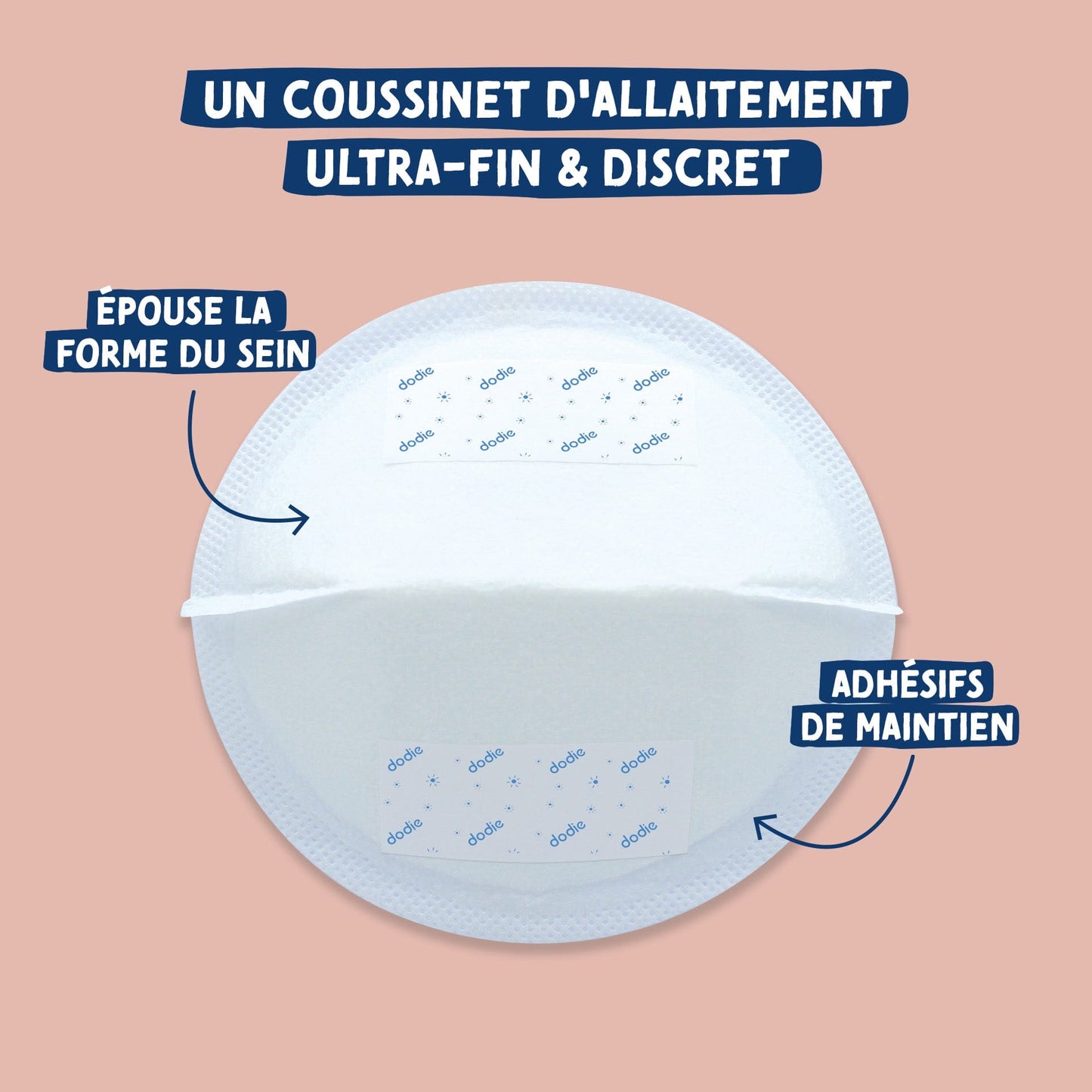 Dodie Coussinets d'allaitement jour ultra-fins