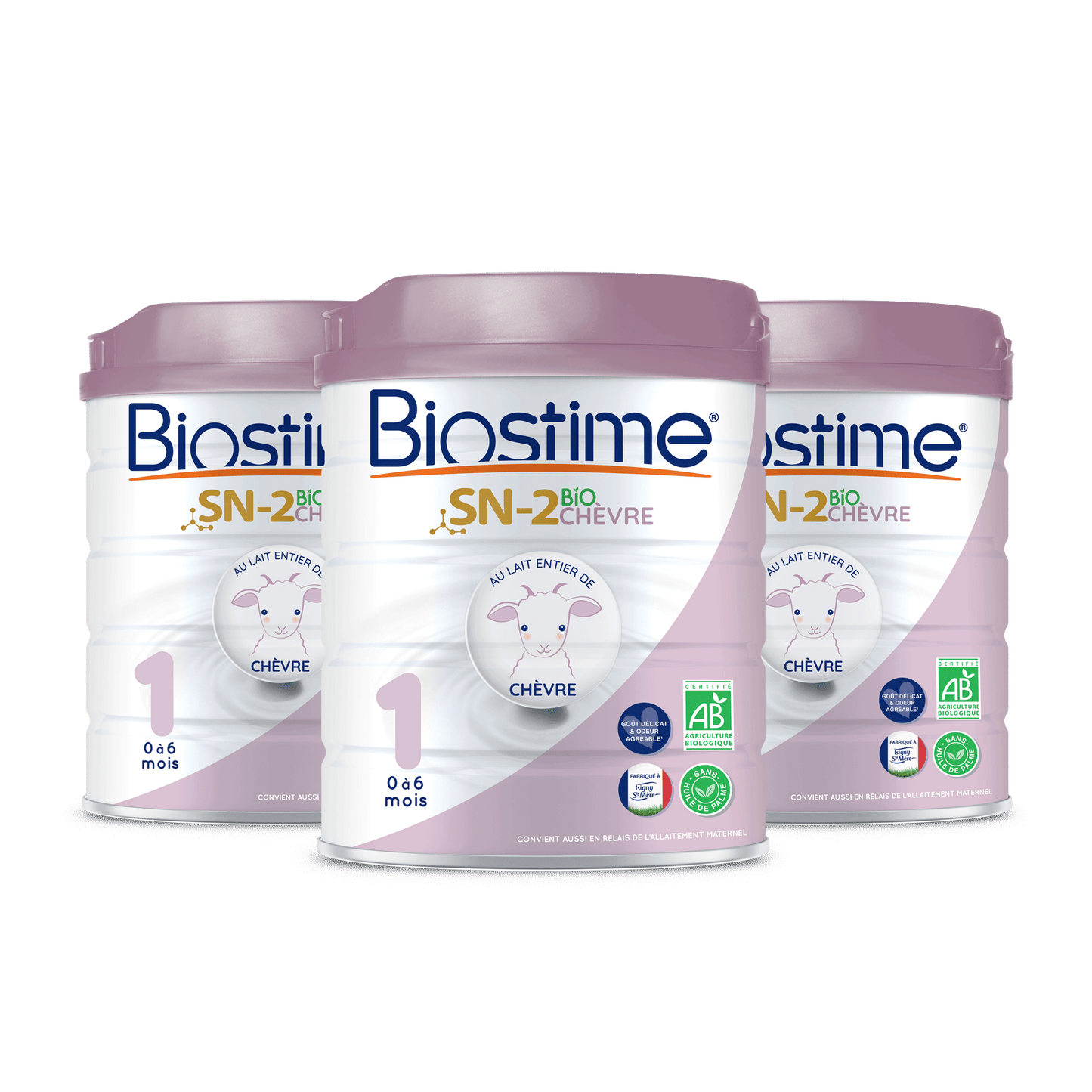 Biostime Biostime Lait de Chèvre 1er âge Lot de 3 boîtes